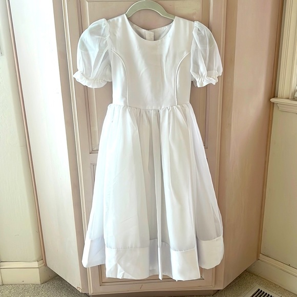 JD Lene Other - 𝅺Girls white flowergirl, confirmation, or special occasion dress